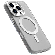 For iPhone 16 Pro Max Candy Magsafe PC Hybrid TPU Phone Case(White)