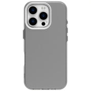 For iPhone 16 Pro Max Candy PC Hybrid TPU Shockproof Phone Case(White)