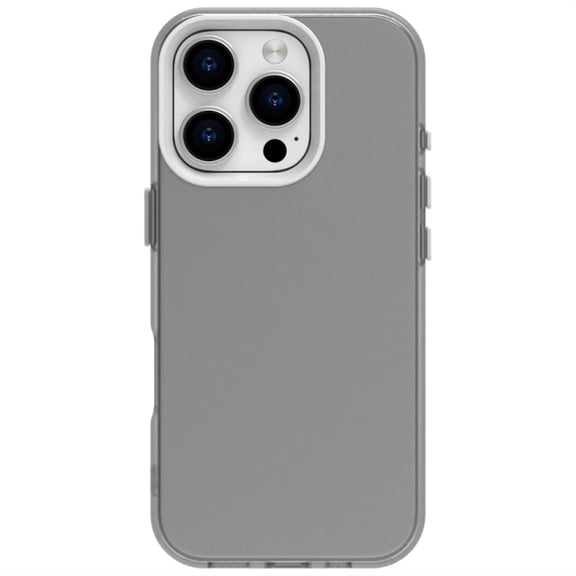 For iPhone 16 Pro Max Candy PC Hybrid TPU Shockproof Phone Case(White)