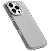 For iPhone 16 Pro Max Candy PC Hybrid TPU Shockproof Phone Case(White)