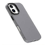 For iPhone 16 Candy PC Hybrid TPU Shockproof Phone Case(Black)