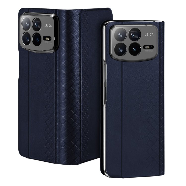 For Xiaomi Mix Fold 4 DUX DUCIS Bril Series PU + TPU Phone Case(Blue)