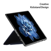 For Xiaomi Mix Fold 4 DUX DUCIS Bril Series PU + TPU Phone Case(Blue)