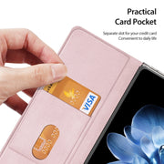 For Xiaomi Mix Fold 4 DUX DUCIS Bril Series PU + TPU Phone Case(Pink)