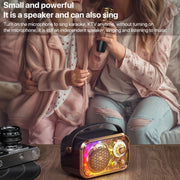 WEKOME WD-03 Meytang Karaoke Wireless Bluetooth Speaker(White)