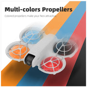 For DJI Neo Sunnylife 2016S Drone Color 3-Blade Propeller, Quantity:2 pairs(Red)