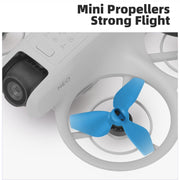 For DJI Neo Sunnylife 2016S Drone Color 3-Blade Propeller, Quantity:2 pairs(Blue)