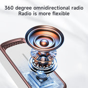 SX88 1 TX + 2 RX Smart Noise Reduction Lavalier Wireless Microphone, Specification:Type-C(Black)