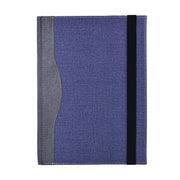 For MicroSoft Surface Laptop 7 13.8 inch Cloth Texture Laptop Leather Protective Case(Deep Blue)
