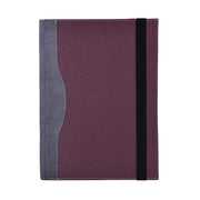 For MicroSoft Surface Laptop 7 13.8 inch Cloth Texture Laptop Leather Protective Case(Wine Red)