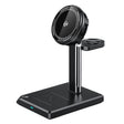 WK WP-U176 15W 4 in 1 Magnetic Cooling Wireless Charging Holder(Black) - Wireless Charger by WK | Online Shopping South Africa | PMC TechLife | Buy Now Pay Later Mobicred