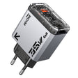 WK WP-U23 Pioneer Series 35W USB-C / Type-C, USB GaN Fast Charger, Plug Type:EU Plug(Tarnish) - free shipping - PMC TechLife - Order now!