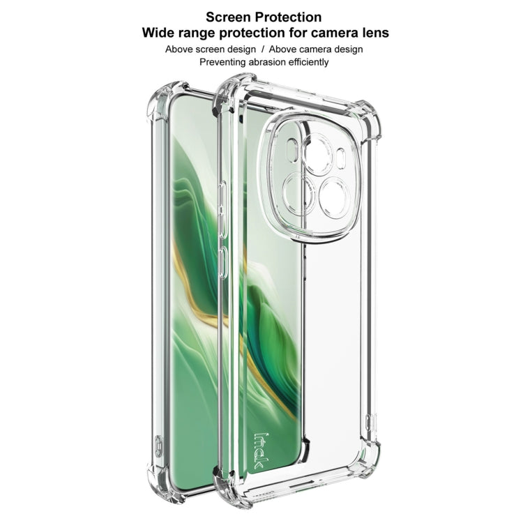 For Honor Magic6 IMAK UX-4 Series Four-corner Shockproof Phone Case(Transparent)
