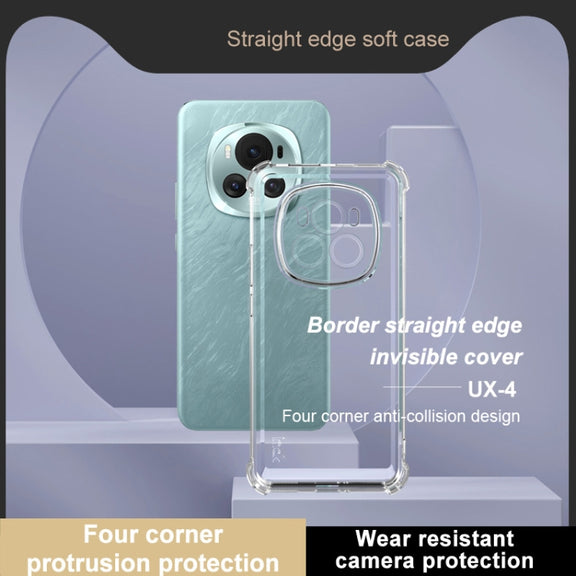 For Honor Magic6 IMAK UX-4 Series Four-corner Shockproof Phone Case(Transparent)