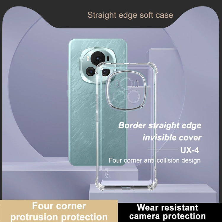 For Honor Magic6 IMAK UX-4 Series Four-corner Shockproof Phone Case(Transparent)