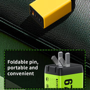 WK WP-U157 67W USB-C / Type-Cx2, USB GaN Fast Charger, Plug Type:UK Plug(Yellow)