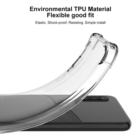 For itel P55 4G IMAK UX-4 Series Four-corner Shockproof Phone Case(Transparent)