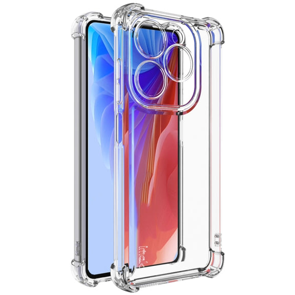 For Tecno Spark 20 / 20C IMAK UX-4 Series Four-corner Shockproof Phone Case(Transparent)