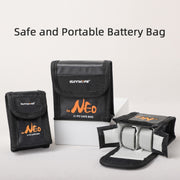 For DJI Neo Sunnylife Battery Explosion-proof Safe Bag Protective Li-Po Safe Bag(For 1pc Battery)