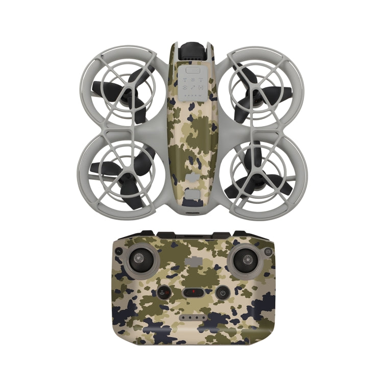 For DJI Neo Drone Body Remote Control Protective Sticker(Desert Camo)