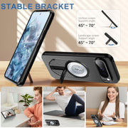 For Google Pixel 9 Pro XL Heat Dissipation Aromatherapy MagSafe Holder Phone Case(Black)