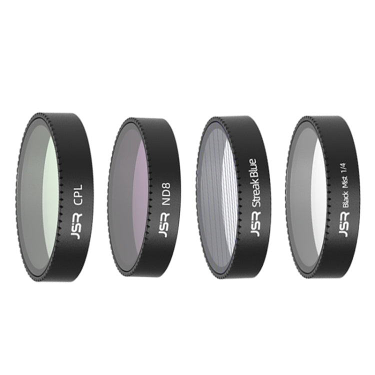 For DJI Neo JSR KB Series Drone Lens Filter, Filter:4 in 1 CPL ND8 Brushed Black Mist