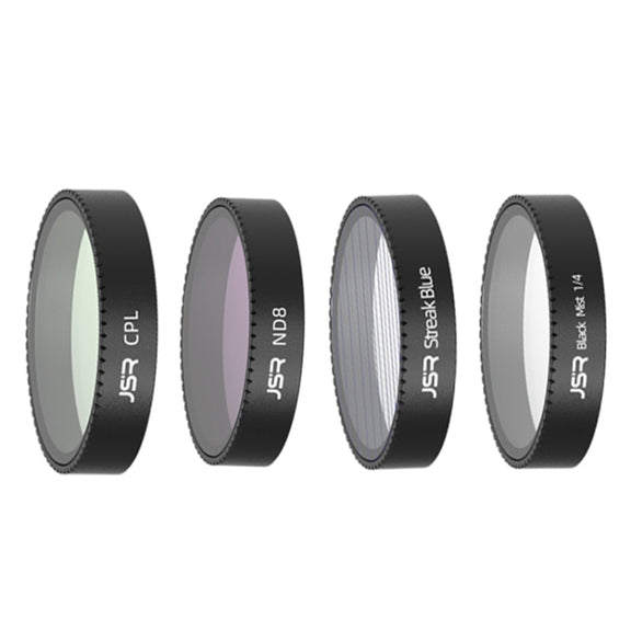 For DJI Neo JSR KB Series Drone Lens Filter, Filter:4 in 1 CPL ND8 Brushed Black Mist