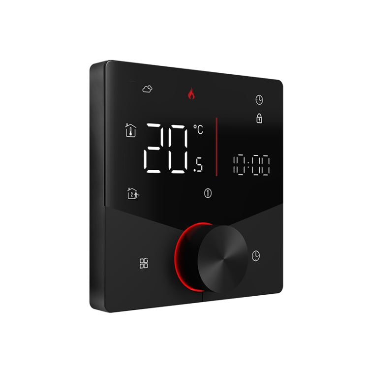 BHT-009GALW-MT Water Heating WiFi Smart Home LED Thermostat with Matter(Black)