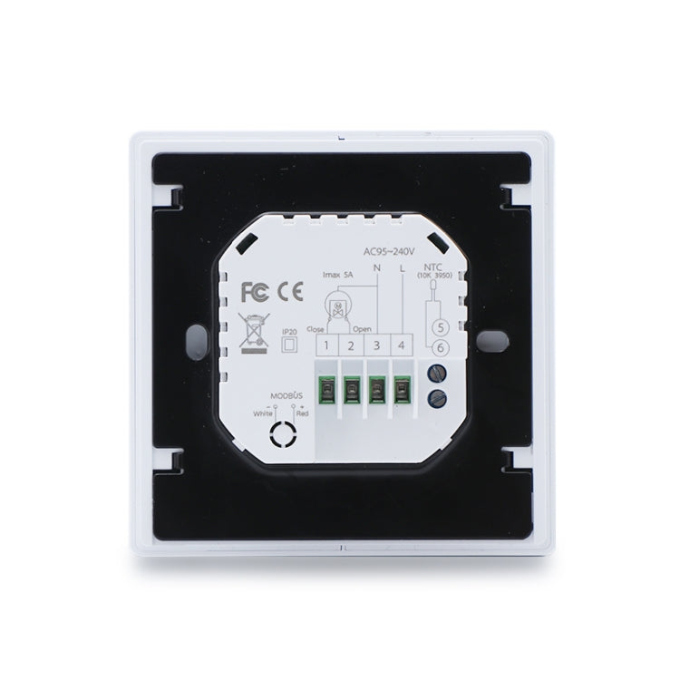 BHT-009GALW-MT Water Heating WiFi Smart Home LED Thermostat with Matter(White)