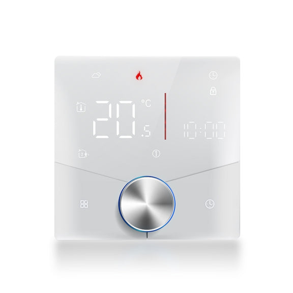 BHT-009GALW-MT Water Heating WiFi Smart Home LED Thermostat with Matter(White)