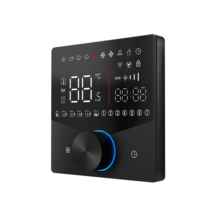 BHT-009GBLW-MT Electric Heating WiFi Smart Home LED Thermostat with Matter(Black)