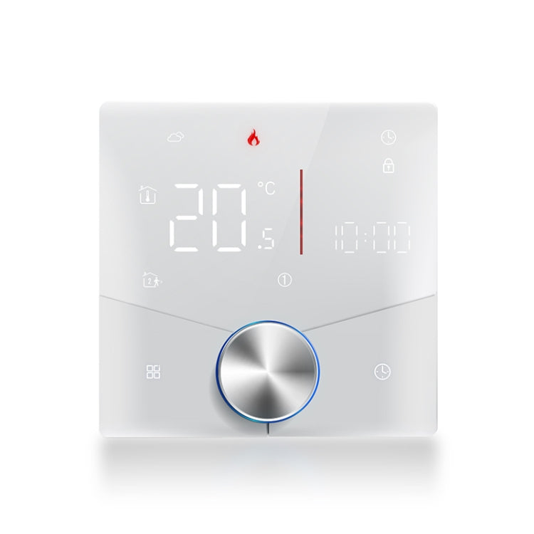 BHT-009GBLW-MT Electric Heating WiFi Smart Home LED Thermostat with Matter(White)