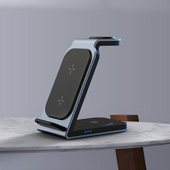 SW17 3 in 1 Metal Vertical Wireless Charger(Tarnish)