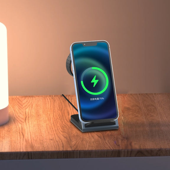 SW17 3 in 1 Metal Vertical Wireless Charger(Tarnish)