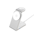 SW18 3 in 1 Metal Magnetic Wireless Charger(Silver) - Wireless Charger by PMC TechLife | Online Shopping South Africa | PMC TechLife | Buy Now Pay Later Mobicred