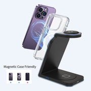 SW18 3 in 1 Metal Magnetic Wireless Charger(Tarnish)
