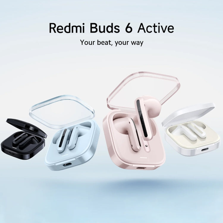 Original Xiaomi Redmi Buds 6 Active BT5.4 In-ear True Wireless Earbuds(Black)