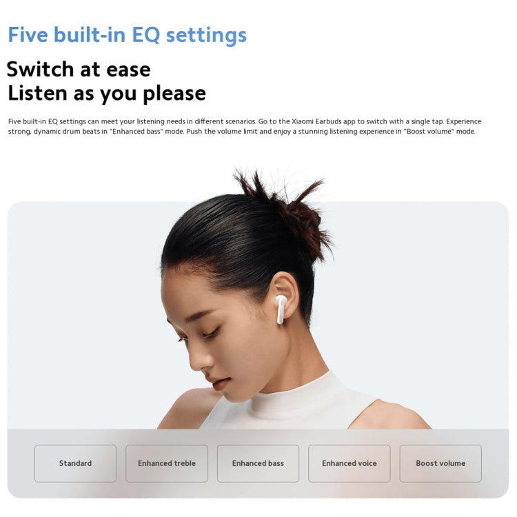 Original Xiaomi Redmi Buds 6 Active BT5.4 In-ear True Wireless Earbuds(Blue)