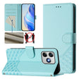 For Ulefone Note 18 Ultra Honeycomb Embossing RFID Leather Phone Case(Mint Green) - Ulefone Cases by PMC Jewellery | Online Shopping South Africa | PMC Jewellery | Buy Now Pay Later Mobicred