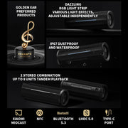 Xiaomi Bluetooth Speaker Support NFC Connection & Bluetooth Call(Black)
