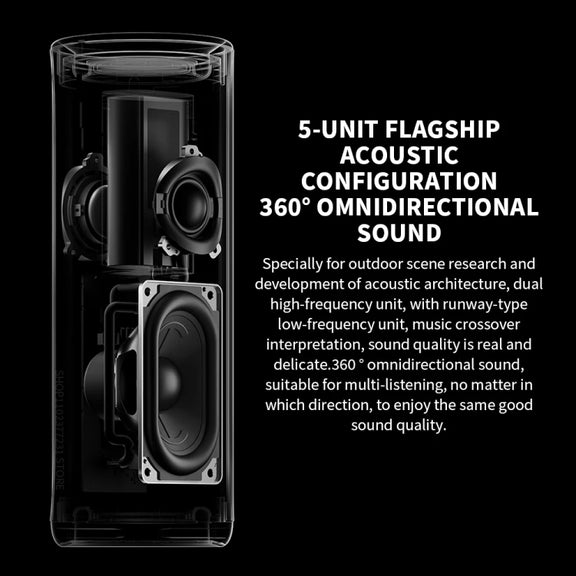 Xiaomi Bluetooth Speaker Support NFC Connection & Bluetooth Call(Black)