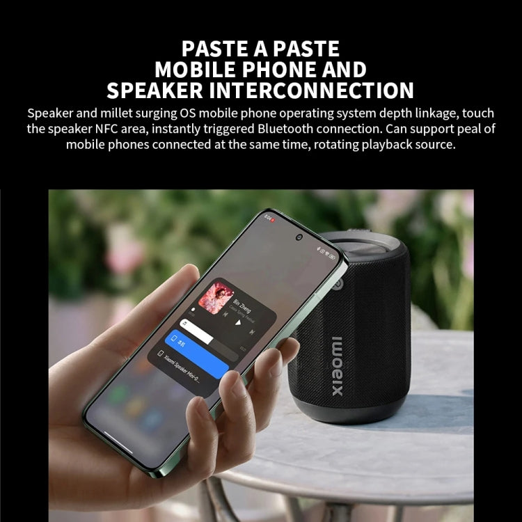 Xiaomi Bluetooth Speaker Mini Support NFC Connection(Light Coffee)