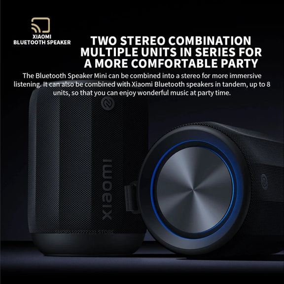 Xiaomi Bluetooth Speaker Mini Support NFC Connection(Light Coffee)