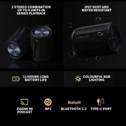 Xiaomi Bluetooth Speaker Mini Support NFC Connection(Light Coffee)