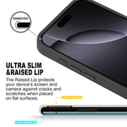 For iPhone 16 Pro Max GEBEI Skin Feel MagSafe Magnetic Phone Case(Black)