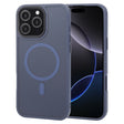 For iPhone 16 Pro Max GEBEI Skin Feel MagSafe Magnetic Phone Case(Blue) - iPhone 16 Pro Max Cases by GEBEI | Online Shopping South Africa | PMC TechLife | Buy Now Pay Later Mobicred