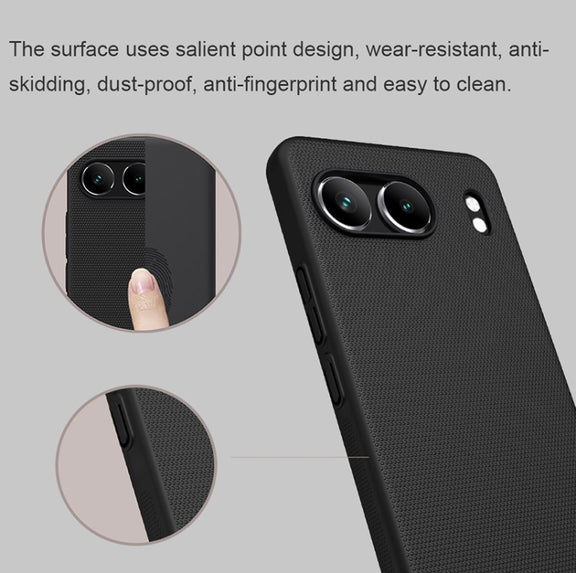 For OnePlus Nord 4 5G NILLKIN Frosted PC Phone Case(Black)