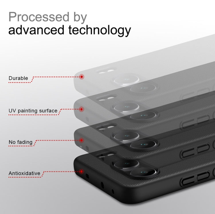 For OnePlus Nord 4 5G NILLKIN Frosted PC Phone Case(Black)
