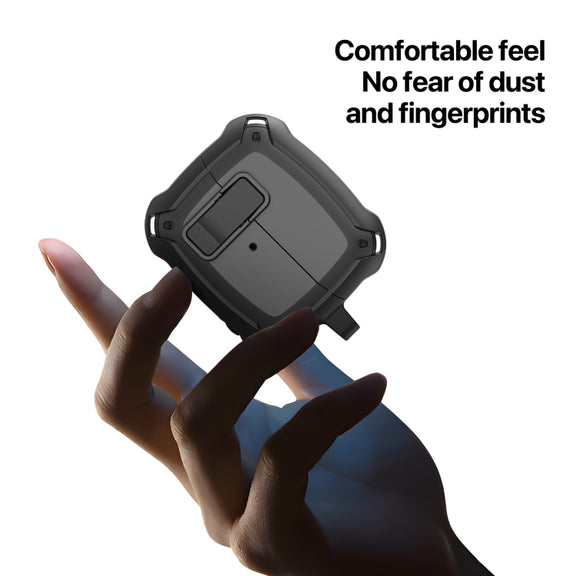 For Samsung Galaxy Buds3 / 3 Pro DUX DUCIS SECH Series Earbuds Box Protective Case(Black)