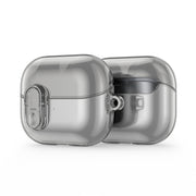 For Samsung Galaxy Buds3 / 3 Pro DUX DUCIS SECI Series Earbuds Box Protective Case(Clear Black)